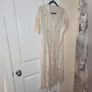 LIM'S VINTAGE CROCHET DRESS